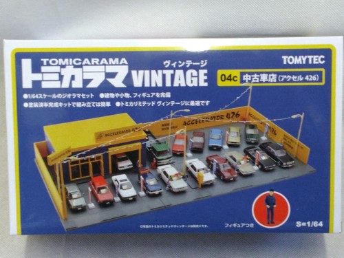 Tomytec Tomicarama Vintage 04c Gebraucht Auto Shop Axel 426 1 64 Diorama Set F S Ebay