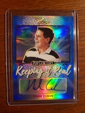 2020 Leaf Pop Century Keeping It Real Mark Cuban Auto/Autograph /25