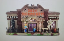 Home Accents Lighted Home Depot Halloween Decorated Store New