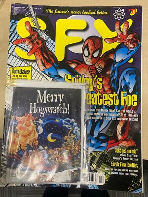 SFX Magazine 33 Adventures in Science fiction Spider-Man with free gift on cover