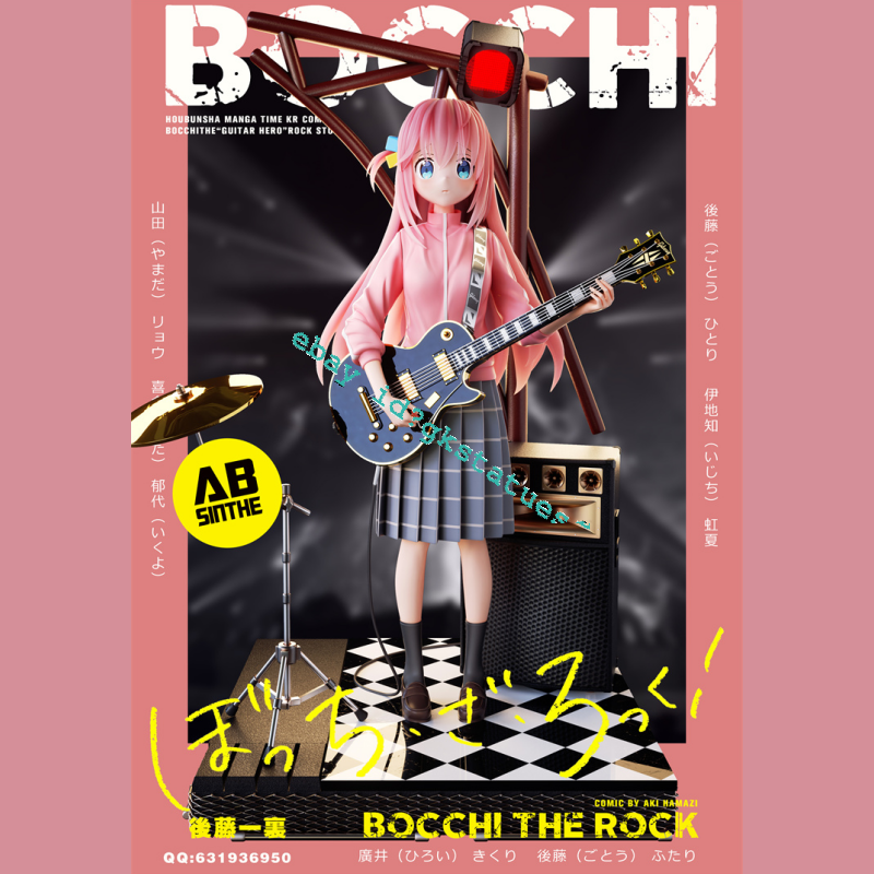 ABsinthe studio Bocchi the Rock! Resin Model Gotoh Hitori Statue