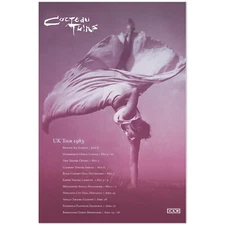 Cocteau Twins Tour Poster – Dream Pop Music Decor & Gift Wall Art