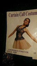 "CURTAIN CALL COSTUMES" CHERISHED FOREVER GIRLS DANCE / PAGEANT DRESS SIZE: CL 