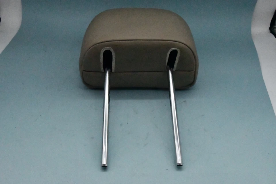 ✅07-10 Hyundai Veracruz Front Power Headrest Head Cushion Rest Beige Leather OEM - Image 4 of 4