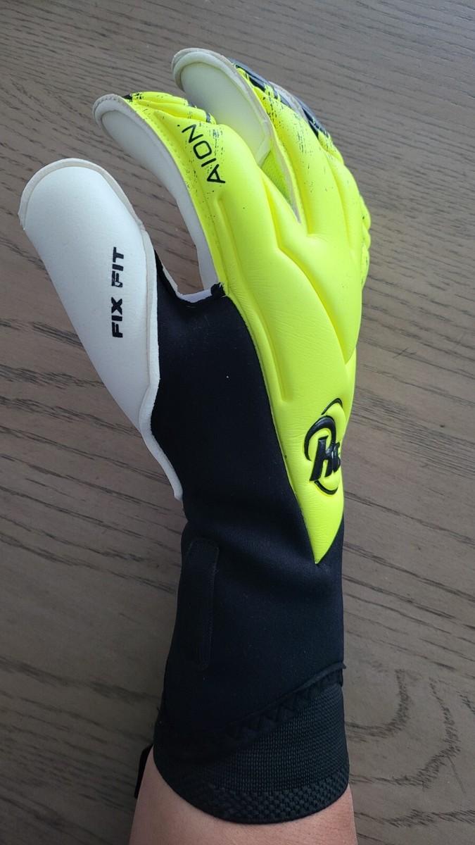 New RG AION BLACK PRO SOCCER GLOVE Size 10, Goalkeeper New RG AION BLACK PRO SOCCER GLOVE Size 10, Goalkeeper