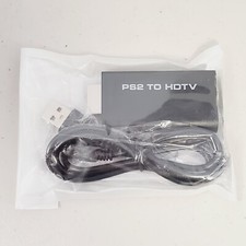 PS2 to HDMI Video Converter Adapter w 3.5mm Audio Output HDTV Monitor US SELLER