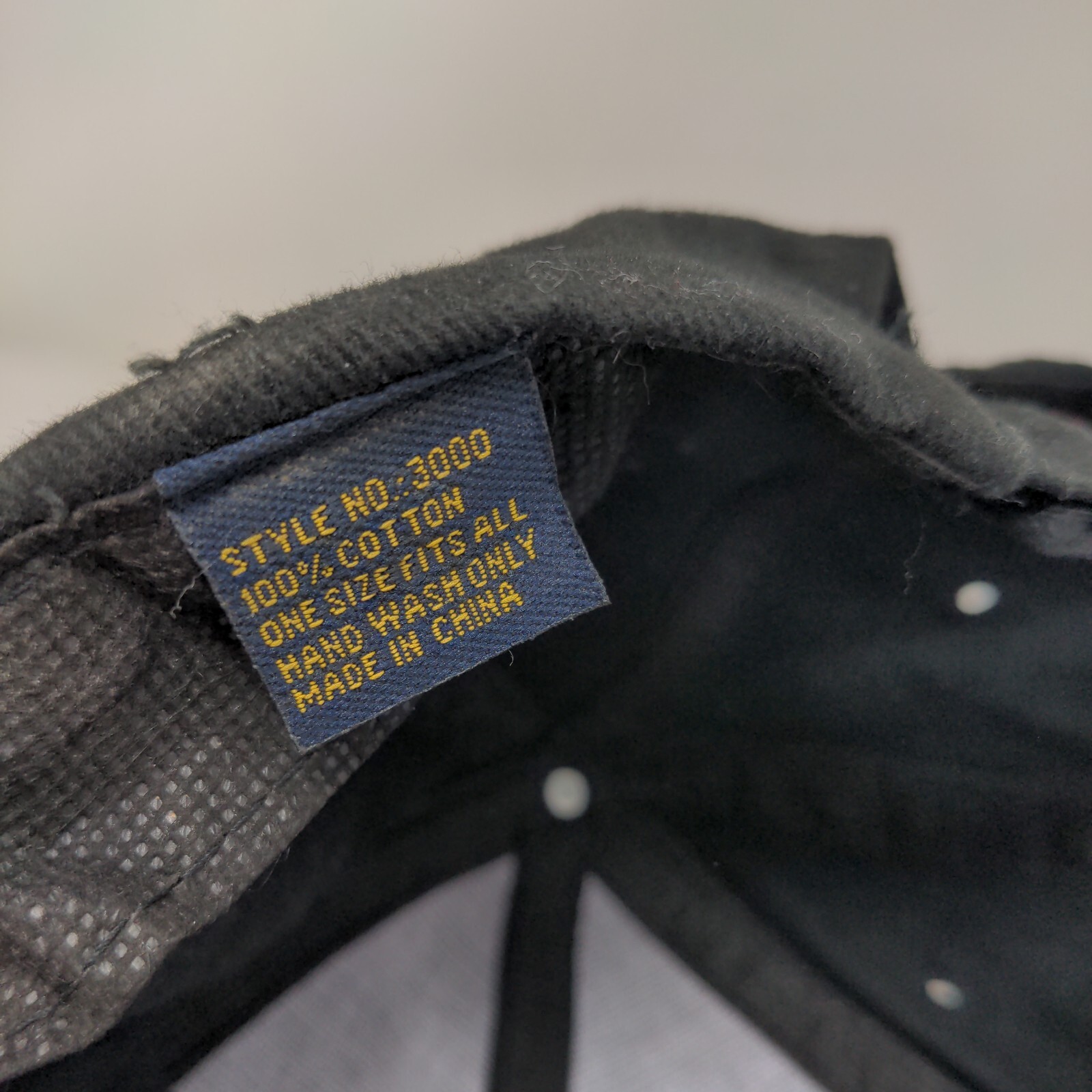 Firestone Complete Auto Care Strapback Hat Black … - image 7