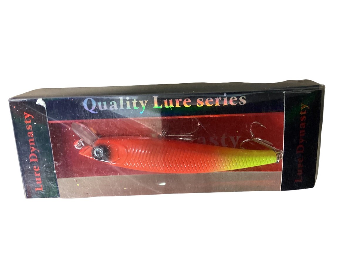 Leurre Rapala Style Poisson Nageur Pour Pêche Du Brochet Et Sandre - Occasion En Bon état