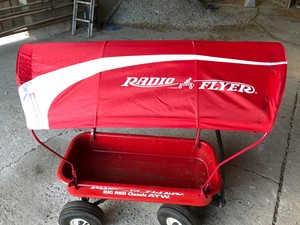 radio flyer wagon canopy