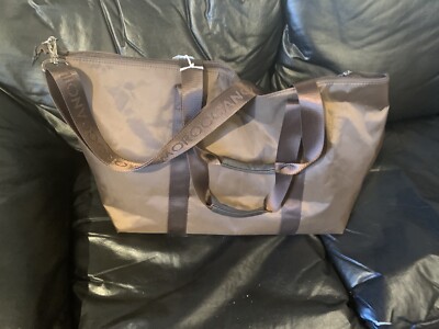 MOROCCANOIL DUFFLE BAG TRAVEL CARRY ON TOTE LARGE NEW BROWN  display picture 1