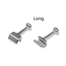 50Pcs Dental Ortho Stainless Steel For Rectangular/Round Wire Crimpable Hook