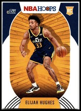 Elijah Hughes #224 2020 NBA Hoops Rookie Jazz B0162A