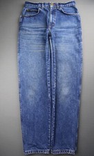 Vintage Women's Chic High Waisted Tapered Jeans USA Made Size 13 (Msr 28x28)