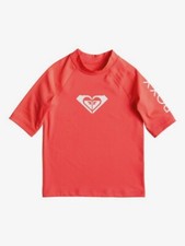 ROXY Gilr's WHOLE HEARTED S/S Rashguard - NKN0 - Girls size 10 - NWT - LAST ONE