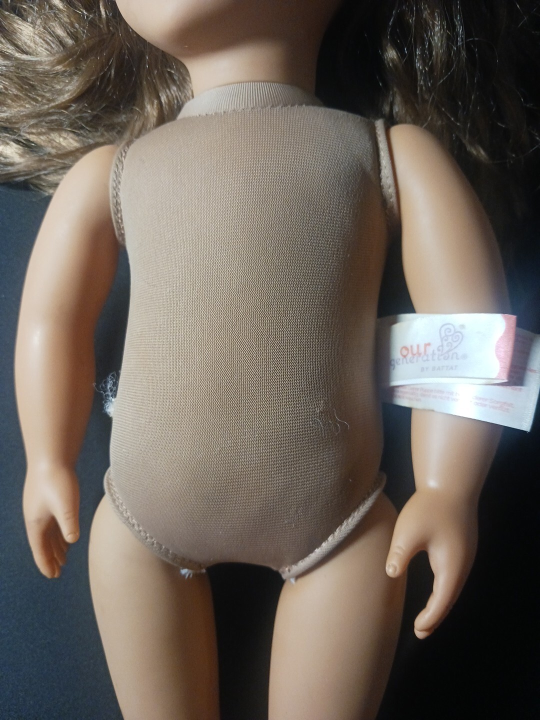 Battat Our Generation Brown Hair Brown Eyes Doll 18&rdquo;