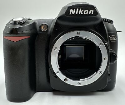 NIKON D50 Digital SLR Camera Body UNTESTED - NO Charger