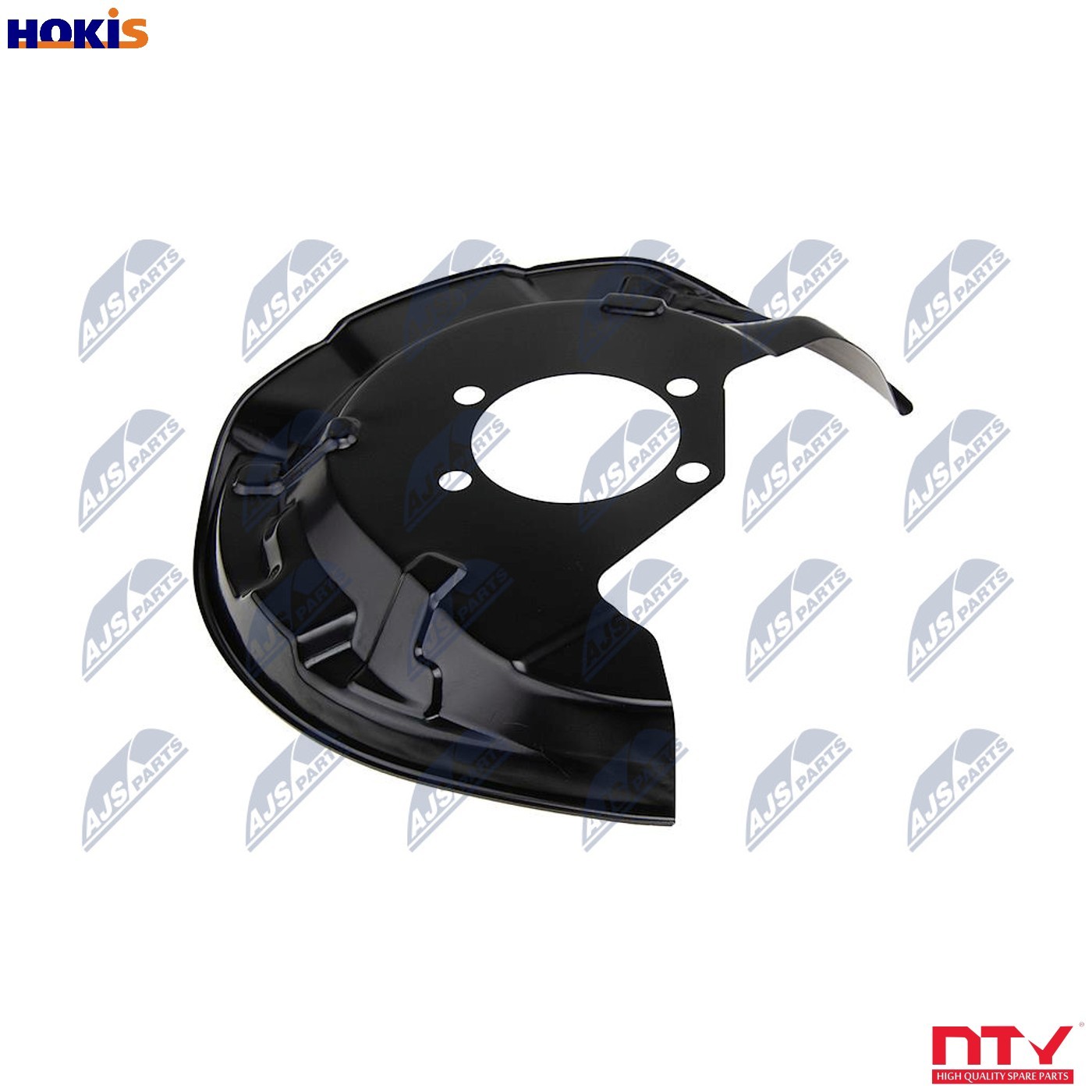 SPLASH GUARD BRAKE DISC HTO-NS-009 FOR RENAULT NISSAN QASHQAI/II/SUV/VAN 1.6L - Image 9