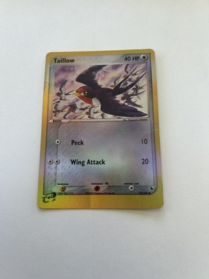 Taillow 72/109 - Ruby & Sapphire - Reverse Holo - Pokemon  HP