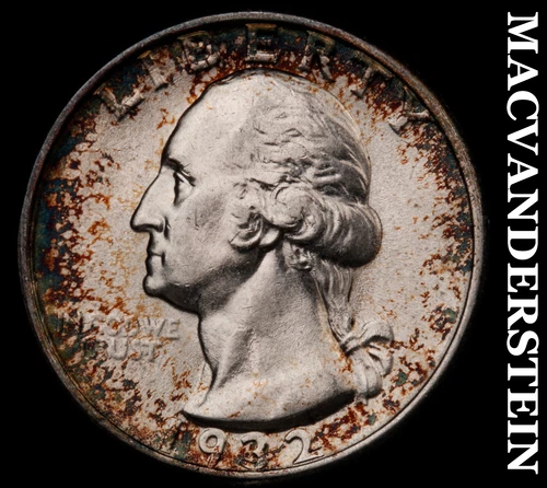 1932 Silver Washington Quarter - Brilliant Uncirculated  Lustrous  #i6429
