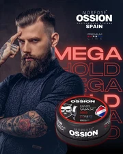 🛒 OSSION PROFESSIONAL HAIR STYLING WAX MEGA HOLD 5.1OZ | Fijación Fuerte Nivel
