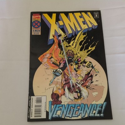 X-MEN Comic ISSUE #38 DIRECT EDITION  1994 ANDY KUBERT  GAMBIT vs SABERTOOTH