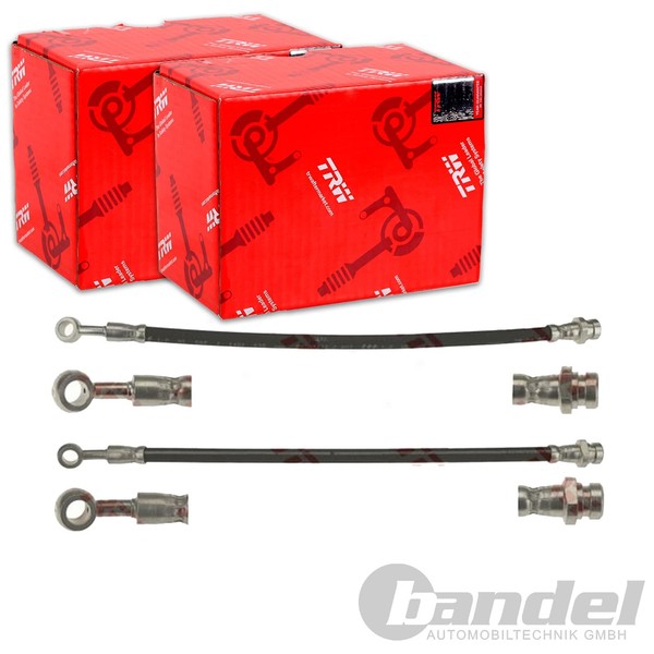 2X TRW BremsschlÄUche Hinten Links Rechts Passend FÜR Hyundai Tucson KIA-image