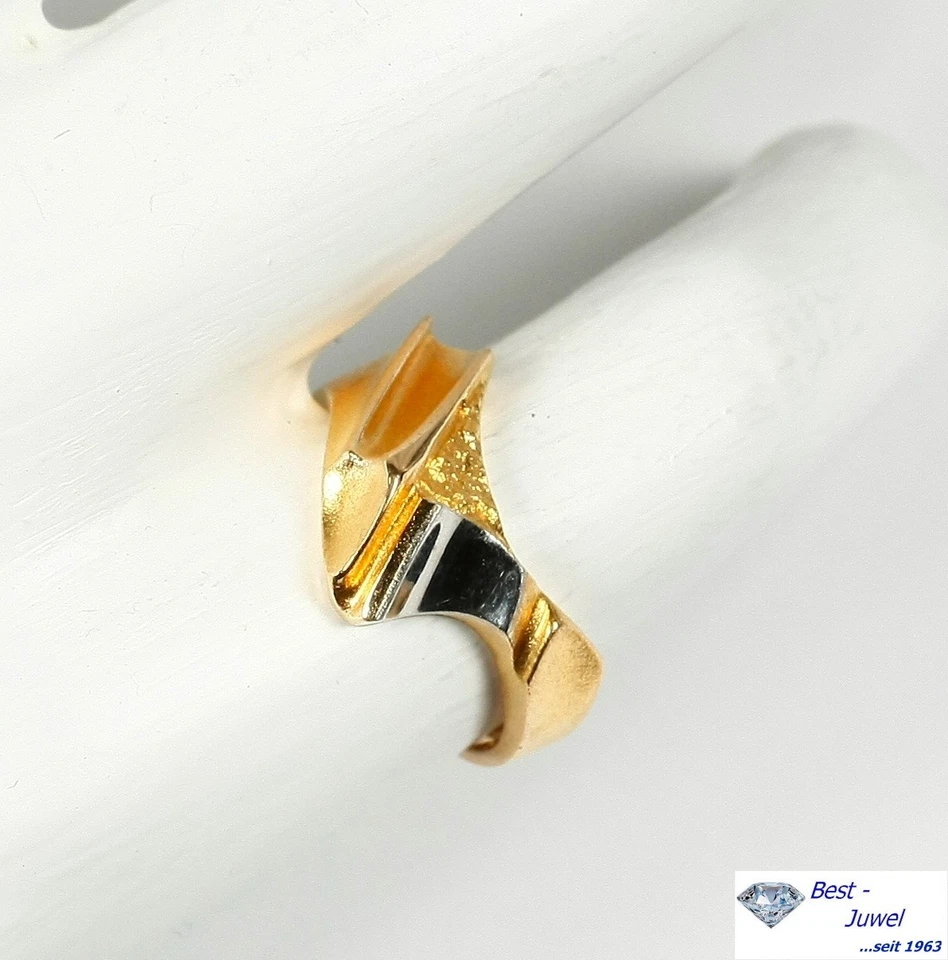 Lapponia Ring ohne Stein, 585 Gelbgold, 14 Karat, 4,0 Gramm - Bild 1 von 4