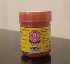 Thai Herbal Inhaler Formula 2 -Relieve Nasal Congestion-Mint,Camphor,Borneol