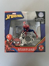 ❤️🕸️💙 SPIDER-MAN 🕷️ MARVEL KEYCHAIN & KEY HOLDER 2017 ALTER EGO