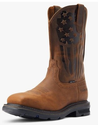Ariat Men's Sierra Shock Shield Work Boots Size 10.5 EE Wide