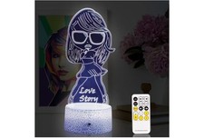 3D LED Night Light with Remote Control