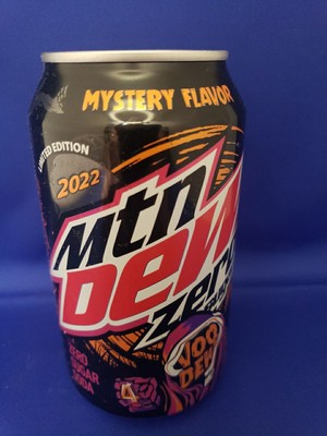 Mountain Dew Zero Sugar Voo Dew  2022 Halloween Mystery Flavor  1 FULL CAN 