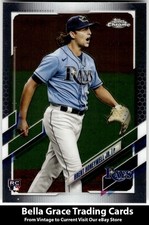 2021 Topps Chrome Update Brent Honeywell Jr. #USC59 Tampa Bay Rays Rookie MLB