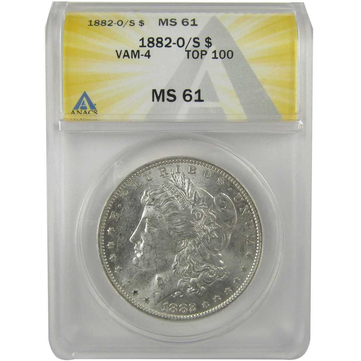 MS 61 Graded 1882 Year Morgan US Dollars (1878-1921) for sale | eBay