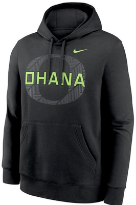 #ad Size XL Nike Oregon Ducks Ohana 2025 Black Green Hoodie Men’s NWT *SOLD OUT* $114.00