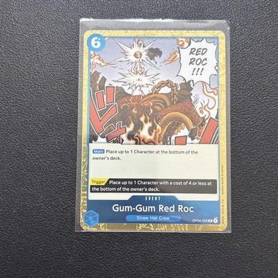 Gum-Gum Red Roc (OP04-056) (V.3) PRB Alt Art One Piece TCG English