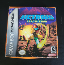 Nintendo Metroid Zero Mission GBA Original Bo...
