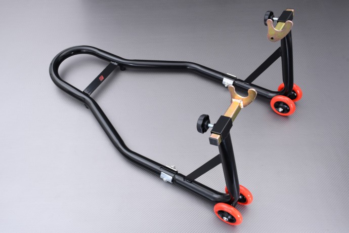 Lève-moto arrière universel et béquille de stand pour entretien chaîne de moto