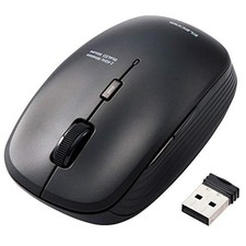 ELECOM Wireless Mouse M-BL21DBKBK 5 Buttons 3 Levels Black