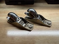 Lie Nielsen Limited Edition White Bronze Block Plane Set from 2001 (#102, #103)