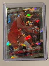 Aliyah Boston 2025 Panini WNBA Prizm #75 Cracked Ice Indiana Fever