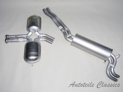 IMASAF Auspuff SET NEU für Mercedes S-Klasse W126 420/500/560SEL MSD + ESD 