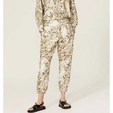 Bassike Marble Sweatpants Womens 0 Lounge Off Duty Model  Hailey Bieber Style