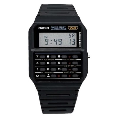 CASIO CA-53W-1 Calculator Watch Back to the Future Vintage Black CASIO CA-53W-1 Calculator Watch Back to the Future Vintage Black