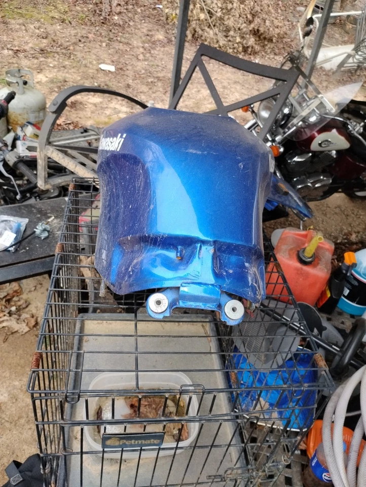 88-07' Kawasaki Ninja 250 R Fuel Tank - Image 2 of 4