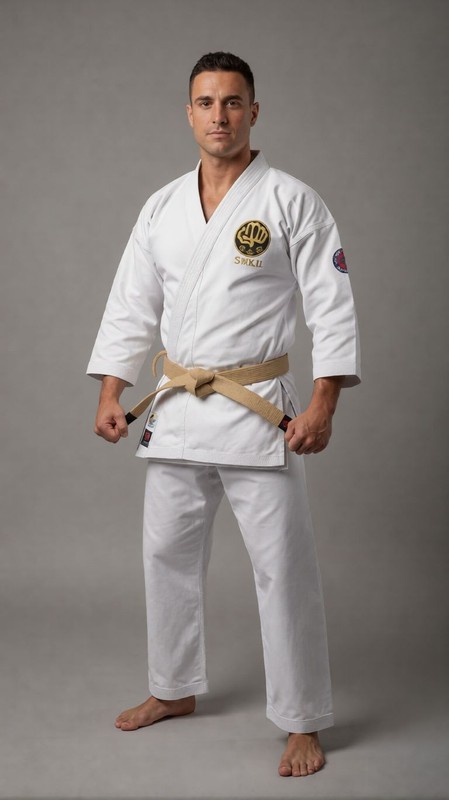 N. Tani Karate Gi Uniform Size 5 Made in Japan NOS SWKU Shukokai 100% Cotton