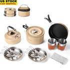 Pots & Pans Set Nonstick Cookware Kitchen Cooking Utensils Home Essentials New
