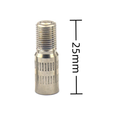 25/39mm Chrome Tyre Wheel Valve Extension Extender Caps Stem For Car Truck Van a - Picture 5 of 17