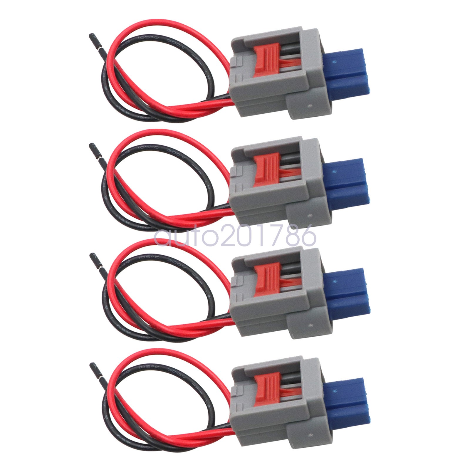 4Pcs Ignition Coil Connector 2 Pin 4606824AB For Dodge Avenger 2008 -2013 2014