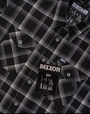 DIXXON KISS Dressed To Kill Limited Edition Men's Flannel Shirt Size Medium NWT